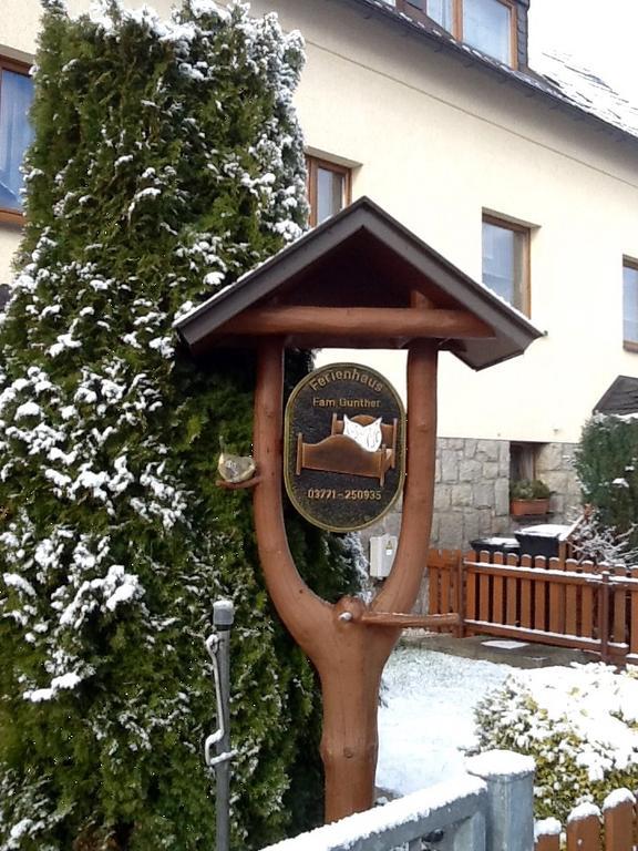 Ferienhaus Guenther Ауе Екстериор снимка