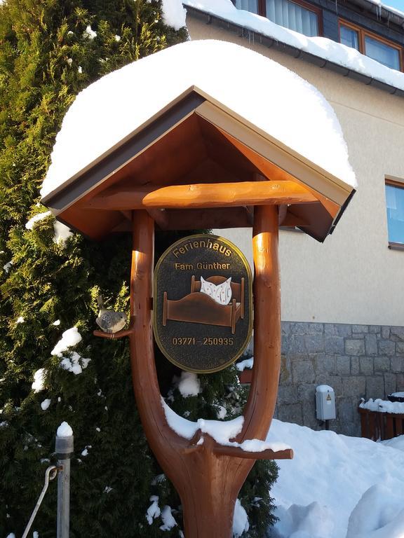 Ferienhaus Guenther Ауе Екстериор снимка